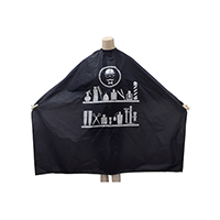 100% Water Resistant Nylon Woven Barber Cape