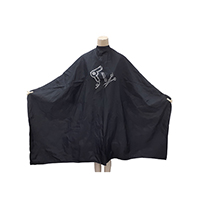 100% Water Resistant Polyester Pongee Woven Hair Cutting Cape