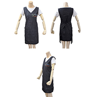100% Water Repellent Polyester Woven Hair Cutting Dress