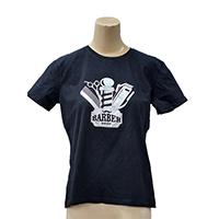 100% Cotton Knitted T-shirt with Round Neck