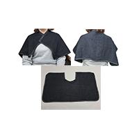 100% Cotton Terry Woven Towel Cape for Hairdressers